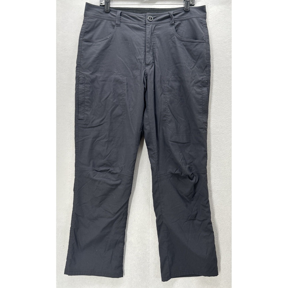 Orvis Fleece Lined Cargo Tech Pants. Men's 34x30 Black Outdoors Hiking Nylon